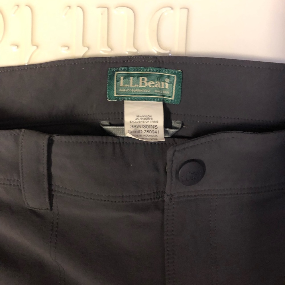 L.L. Bean Men's Camping Hiking Pants 36X30 DP12
